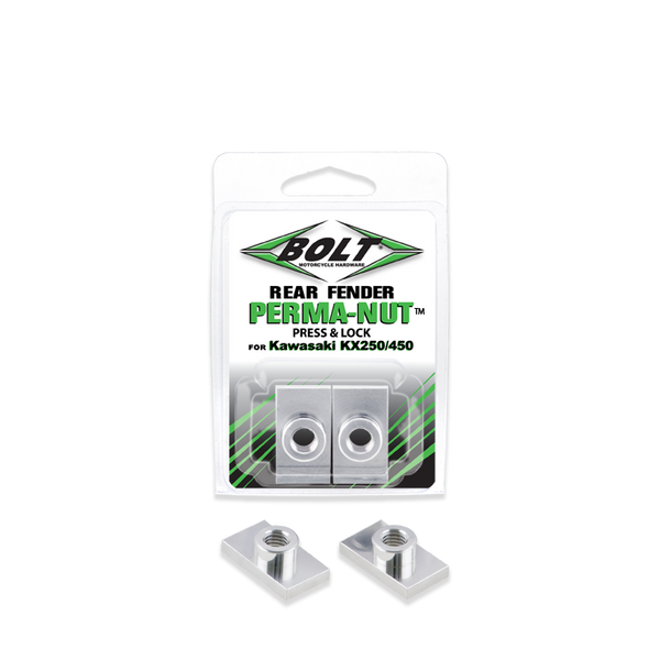 Rear Fender Perma-Nut (tm) for Kawasaki KX 250 / KX450 – Bolt