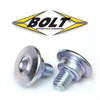 Fork guard bolt for Honda CR / CRF models 1989 to current. Replaces 90113-MAC-780 and 90106-KZ3-000
