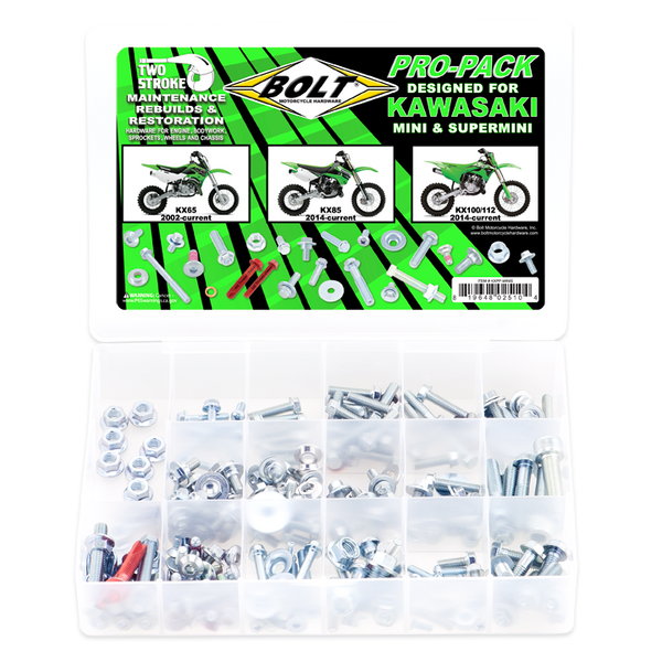 Kawasaki KX Bolt Kit & Top End Kit KX60 KX65 KX80 KX85 KX100 - Foto 8
