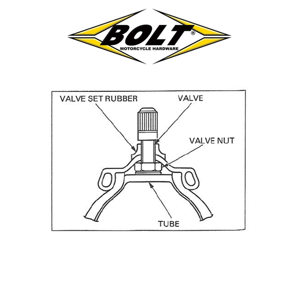 Set Of 4 Chrome Metal Bolt-In Valve Stems – Fits Rota Group N GT3 Fighter CK T2R P45R Wheels