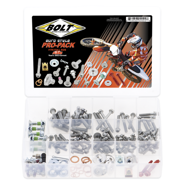 Euro Style Pro Packs for KTM – Bolt Motorcycle Hardware