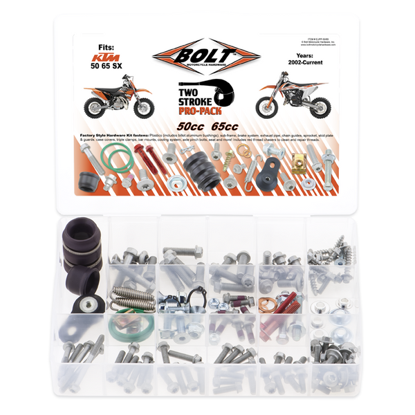 Two-Stroke Euro Style Pro Packs for KTM 50cc-300cc – Bolt