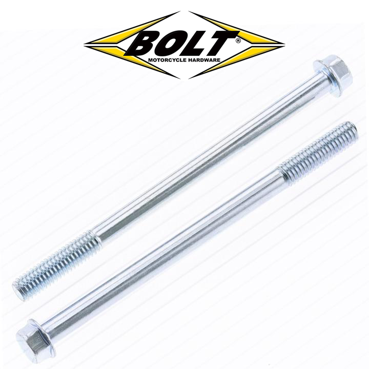 M6 8mm Hex Flange Bolts – Bolt Motorcycle Hardware