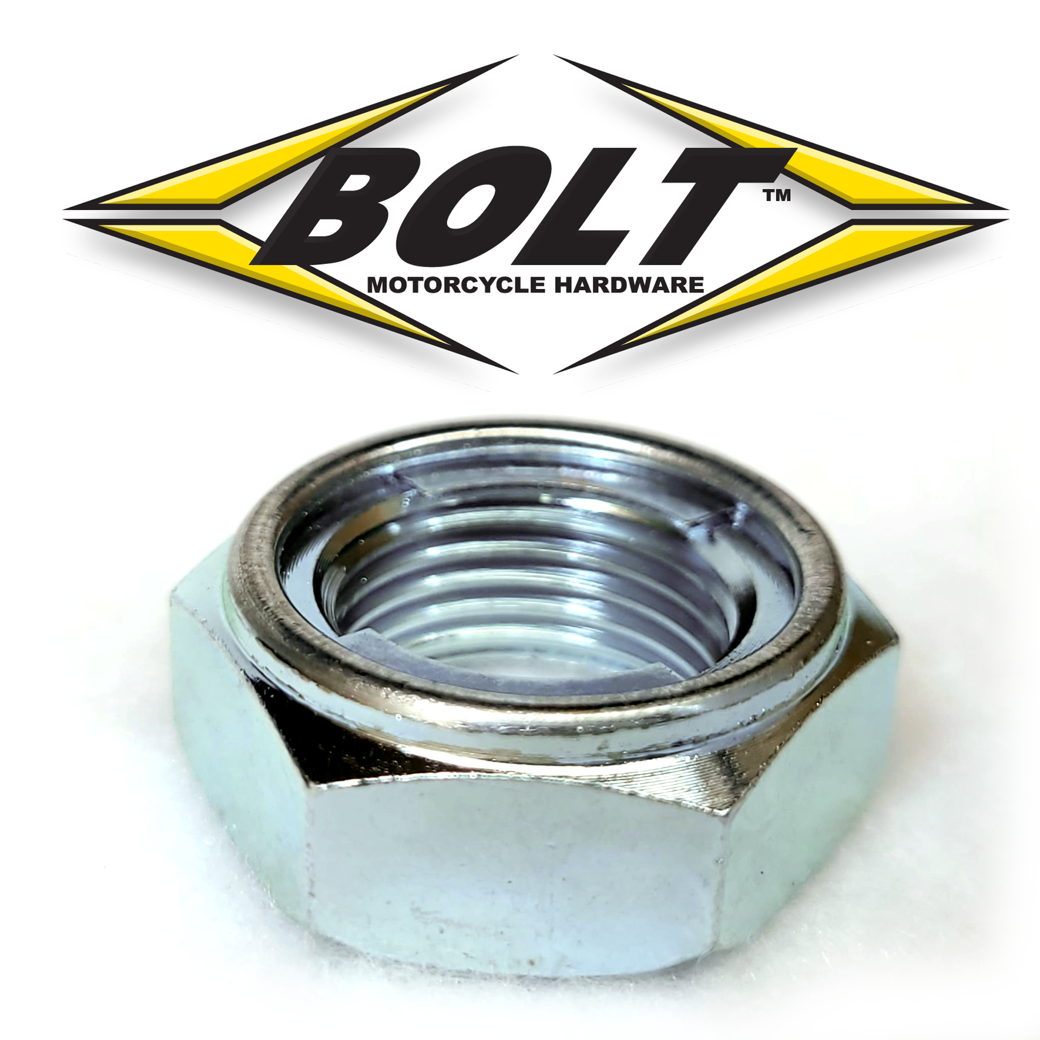 18MM Honda style locking rear axle nut. Replaces 90305-MCC-00, 90305-KZ4-891, 90305-MB4-003 18MM Honda style locking rear axle nut. Replaces 90305-MCC-00, 90305-KZ4-891, 90305-MB4-003