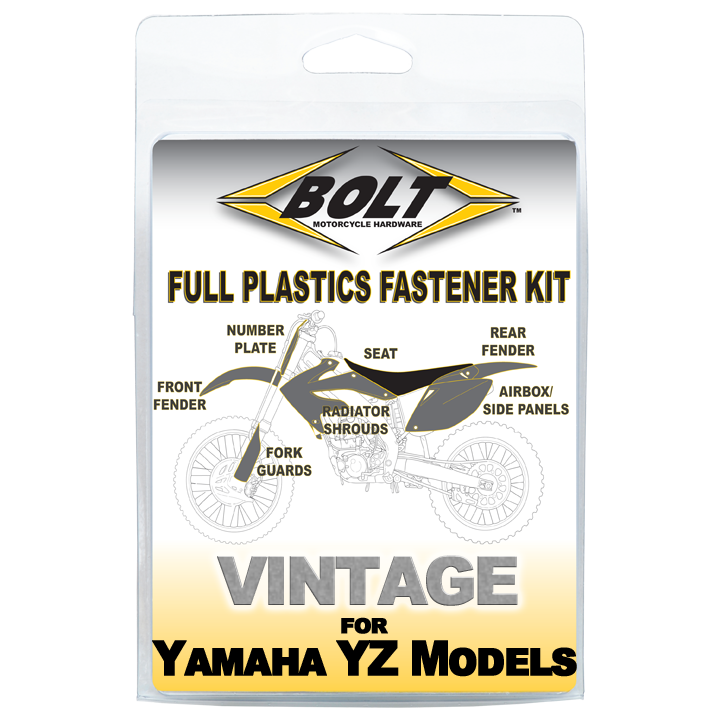 Yamaha YZ 250 1993-1995 Body Work Fastener Kit – Bolt Motorcycle