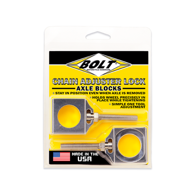 Chain Adjuster Lock Axle Blocks for Kawasaki