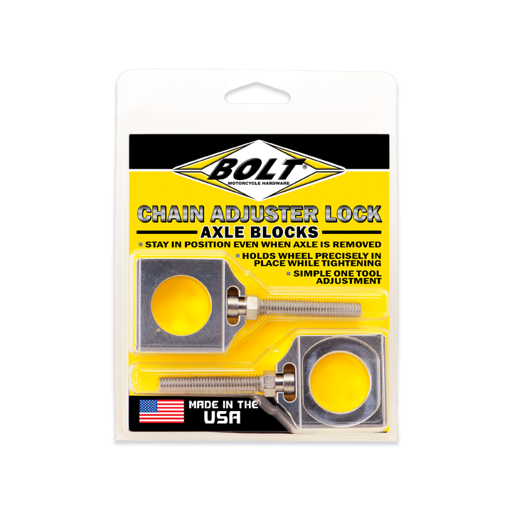 Chain Adjuster Lock Axle Blocks for Kawasaki – Bolt Motorcycle