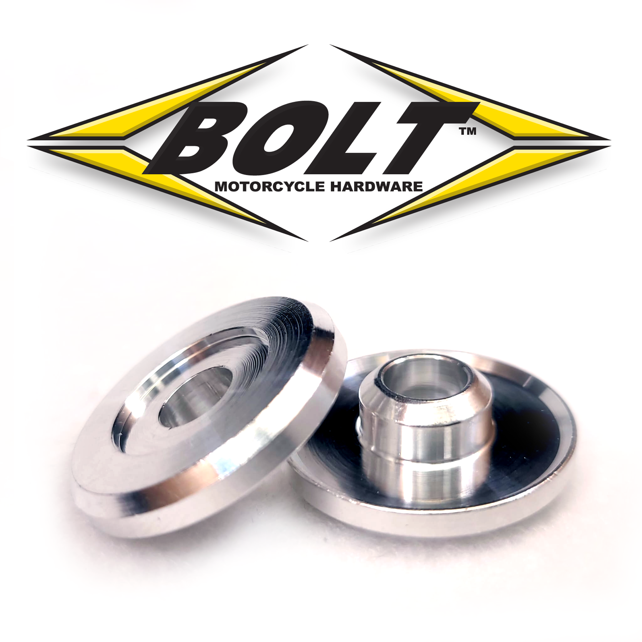 Euro Style Aluminum Shoulder Washers/Bushings – Bolt
