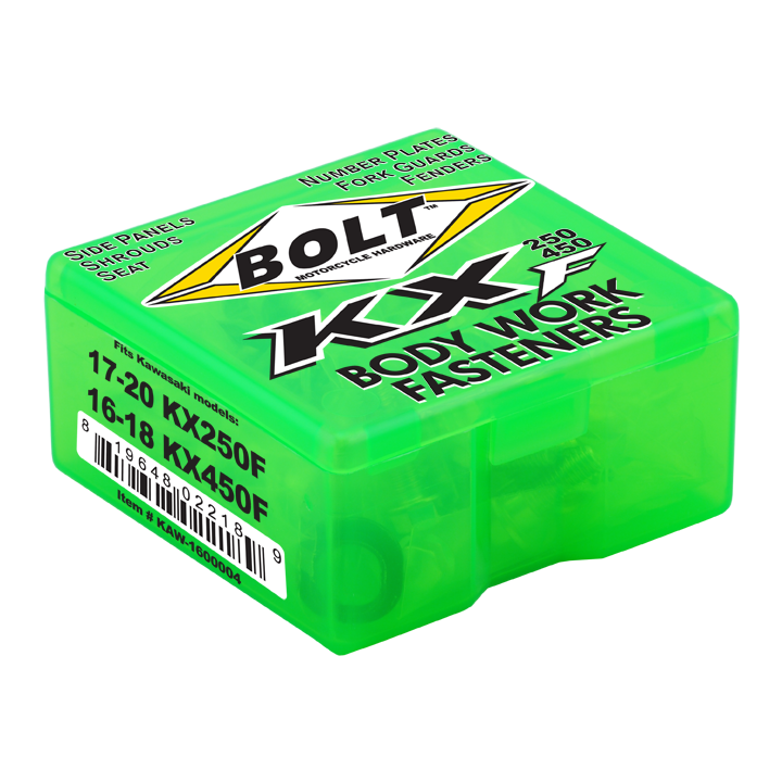 Kawasaki KX 250F 2017-2020 Body Work Fastener Kit – Bolt