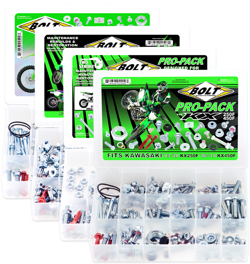 PRO BOLT プロボルト エンジンキット カラー：パープル ZX-6R 636