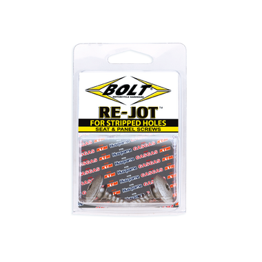 RE-JOT ™ seat & panel screws for stripped holes in plastics