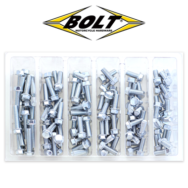 M6 8mm Hex Flange Bolt Small Service Assortments & Refills