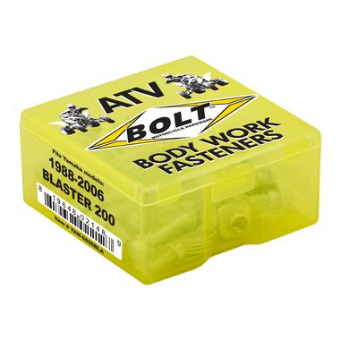 This Bolt kit includes replacements for the following Yamaha part numbers: 90149-06306-00, 95617-06100-00, 90154-05051-00, 95814-06016-00, 90119-06152-00, 90201-06571-00, 90150-06037-00, 95617-05100-00, 95027-06040-00, 95022-06040-00, 95E32-06040-00 Our fasteners are the same spec bolts as the factory.