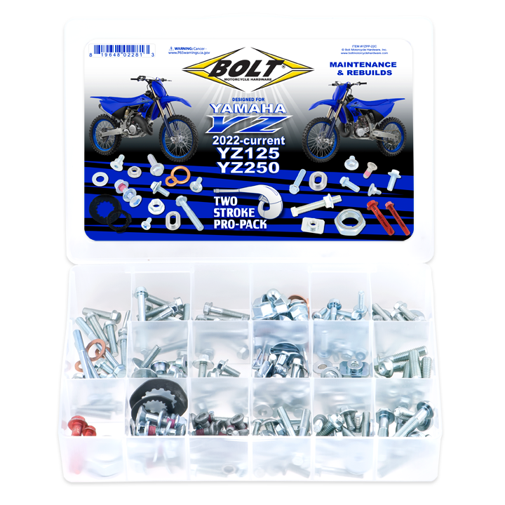 Yamaha YZ 125 2022-2024 2-Stroke Pro Pack – Bolt Motorcycle Hardware