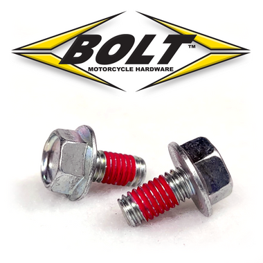 YZ, WR, YZ-F Yamaha style Rear brake rotor bolt. Replaces 90105-06109-00 and 90105-06157-00