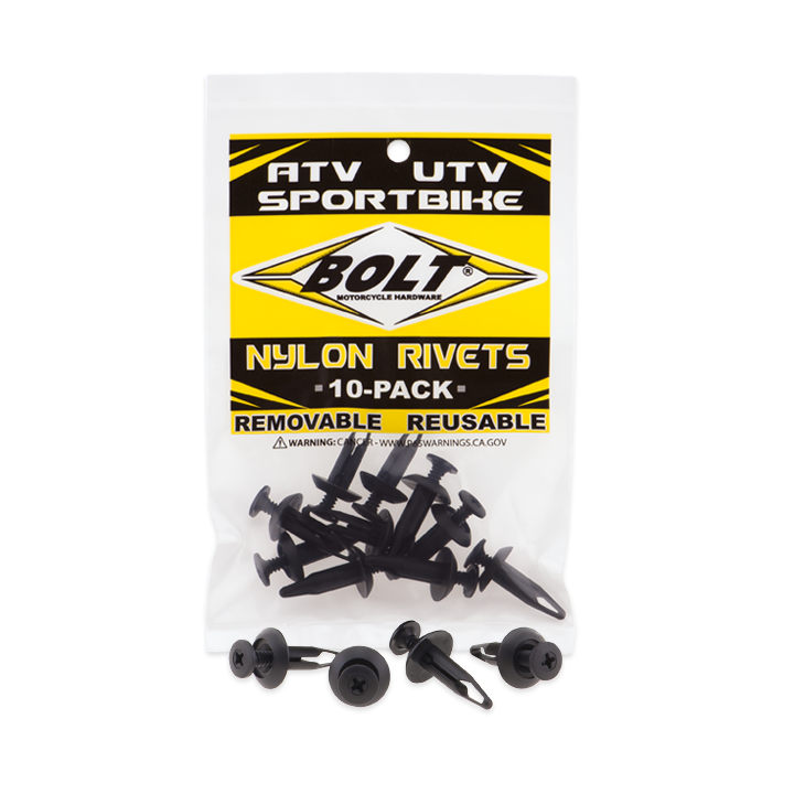 M6 Screw Rivet | 10 Pack – Bolt Motorcycle Hardware
