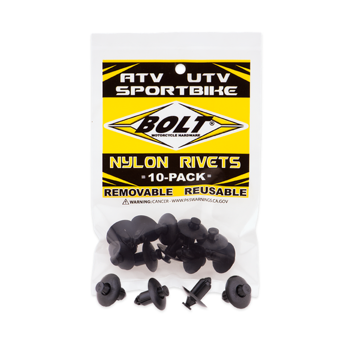 M8 Push Rivet | 10 Pack – Bolt Motorcycle Hardware