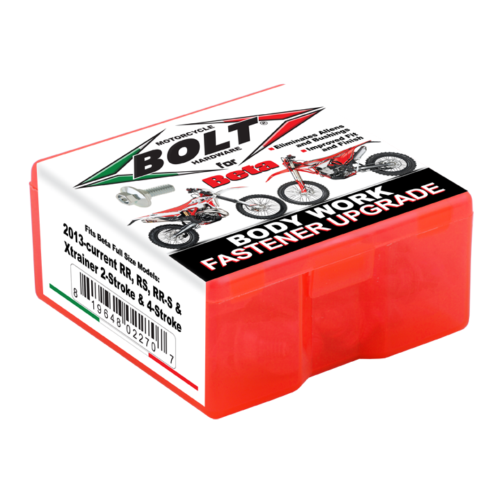 BOLT Body Fastener Kits for BETA