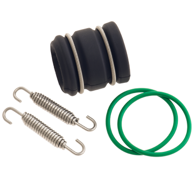 Polisport 2 Strokes Pipe Guard Black - Hard Enduro Shop