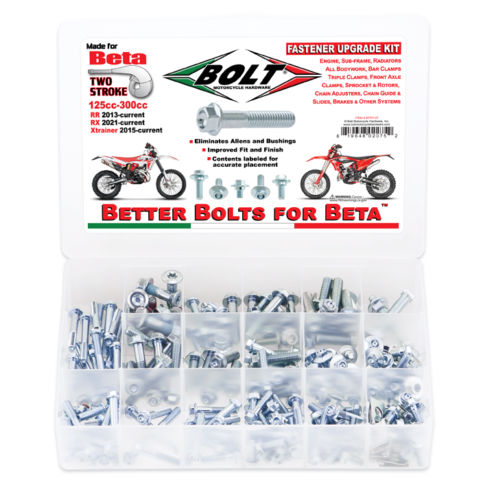 BOLT Brake Rotor Fastener Kits for BETA