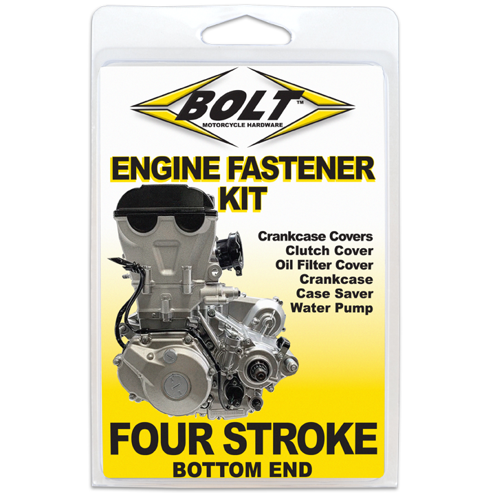 2 & 4 Stroke ATV & Dirtbike Engine Ignition Cover Bolt Kit (Nickel Würks)