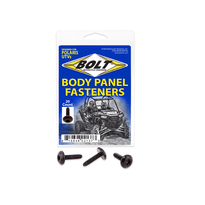 Polaris SXS Body Panel Fasteners – Bolt Motorcycle Hardware